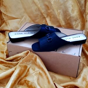 Anne Klein RIMA Slide Sandal Flat.